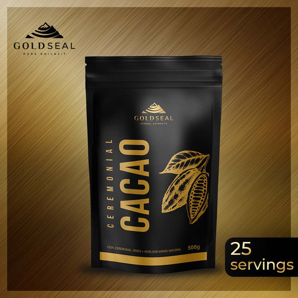 Gold Seal Ecuadorian Ceremonial Cacao