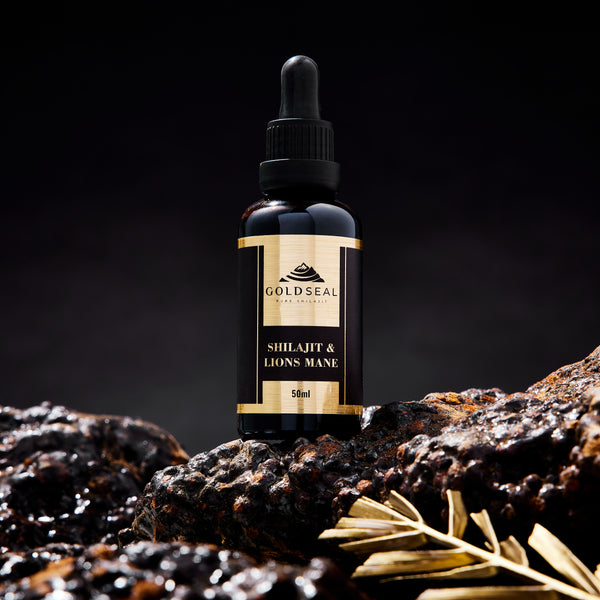 shilajit and lions mane