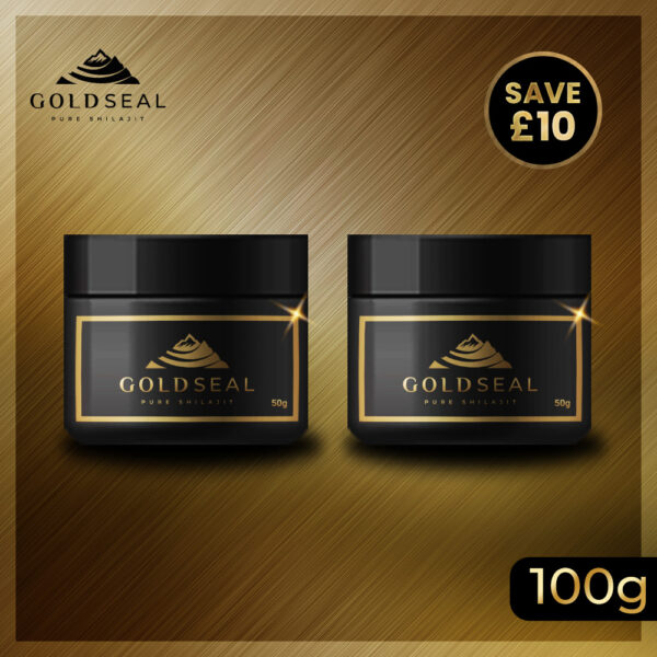 2 x 50g GOLD SEAL PURE SHILAJIT